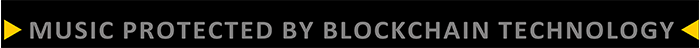 Our music protected by Blockchain Technology