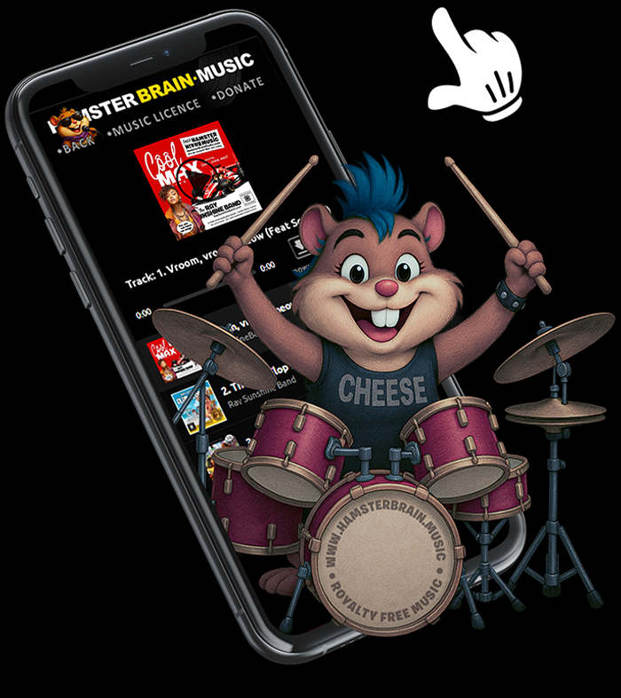 Download our free music player by HamsterBrainStudio.com