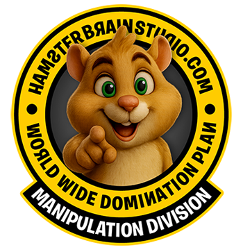 Please share and follow the hamster so we can promote happiness on earth together!